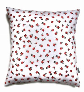 Poszewka na poduszkę 40x40cm Różyczki