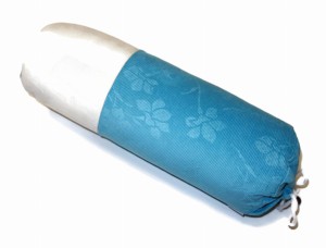 Wałek z łuską gryki 14x40 TURKUS/BIAŁY