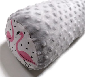 Wałek z łuską gryki  14x40 Szary  MINKY  I