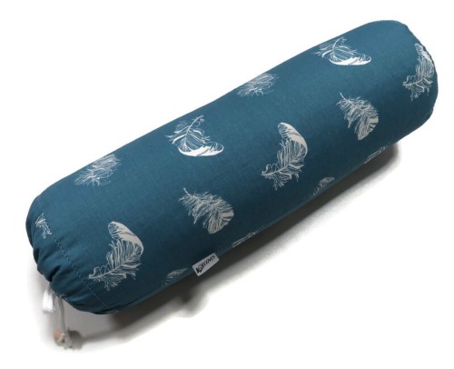Wałek z łuską gryki  14x40 PIÓRA NIEBIESKIE