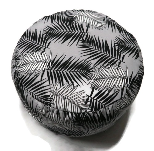 Poduszka do medytacji ZAFU 28x15cm LIŚCIE PALMY